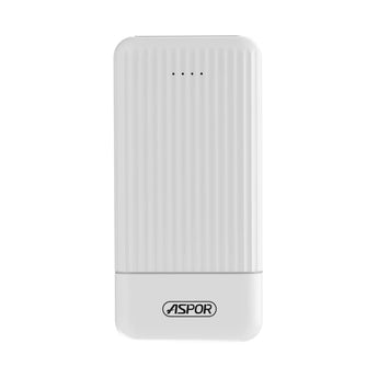 Aspor 10000mAh Powerbank White Sri Lanka SimplyTek
