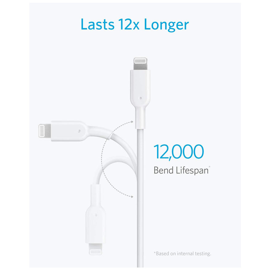 Anker USB Type C to Lightning Connector, Model A8663 - 1.8m
