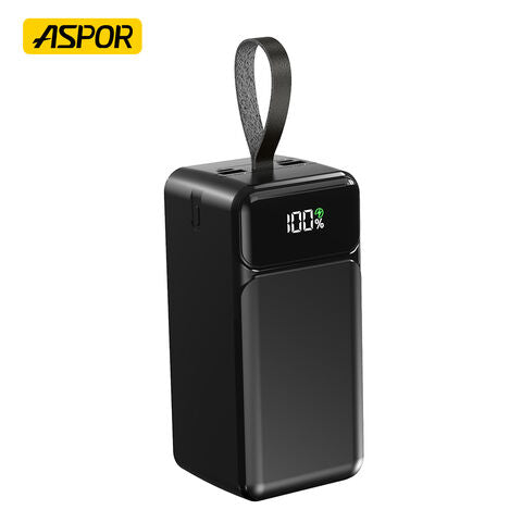 Aspor A319 22.5W 50000mAh Fast Charging Power Bank with 3 Cables