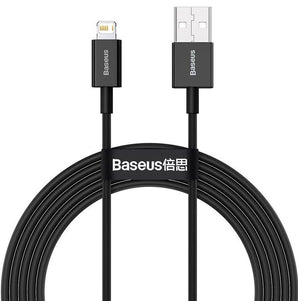 Baseus USB A to Lightning Cable - 2M (CALYS-C01)