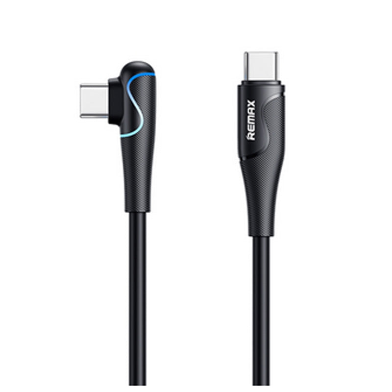 REMAX RC-192a PD 60W Type-C to USB-C L-Shape Fast Charging Data Cable