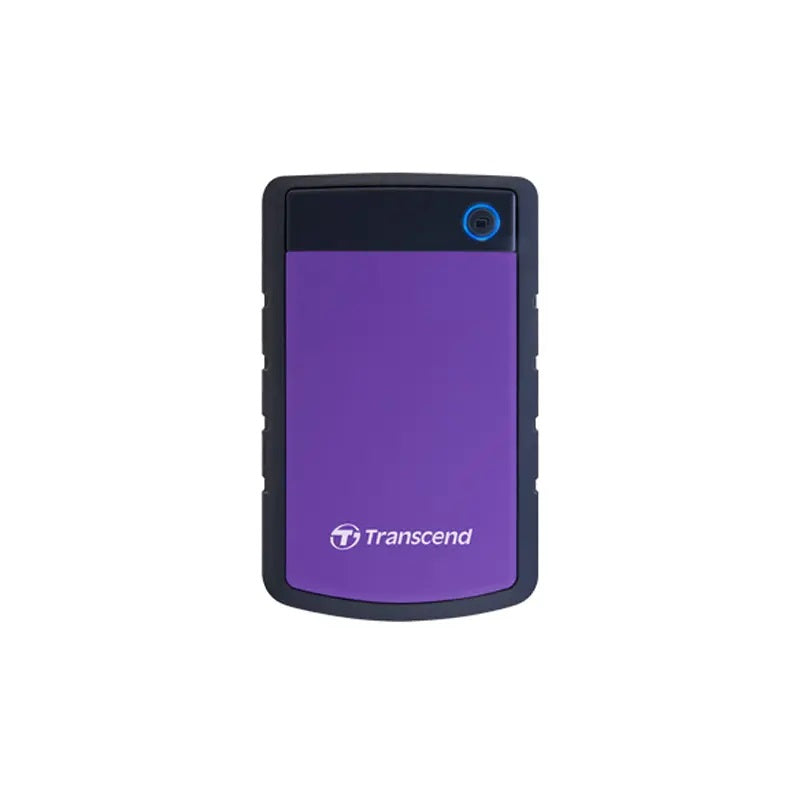 Transcend StoreJet 25H3 Portable Hard Drive, Purple SimplyTek