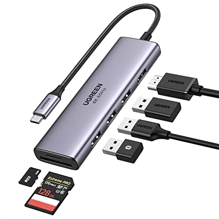 Ugreen 6-in-1 USB-C to HDMI Hub (60383)