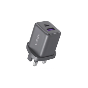 UGREEN 2-Port 30W GaN Fast Charger 65036