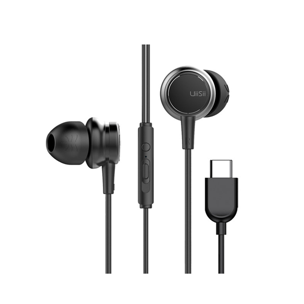 UiiSii HM9C Wired In-Ear Headphones with Microphone - Type C