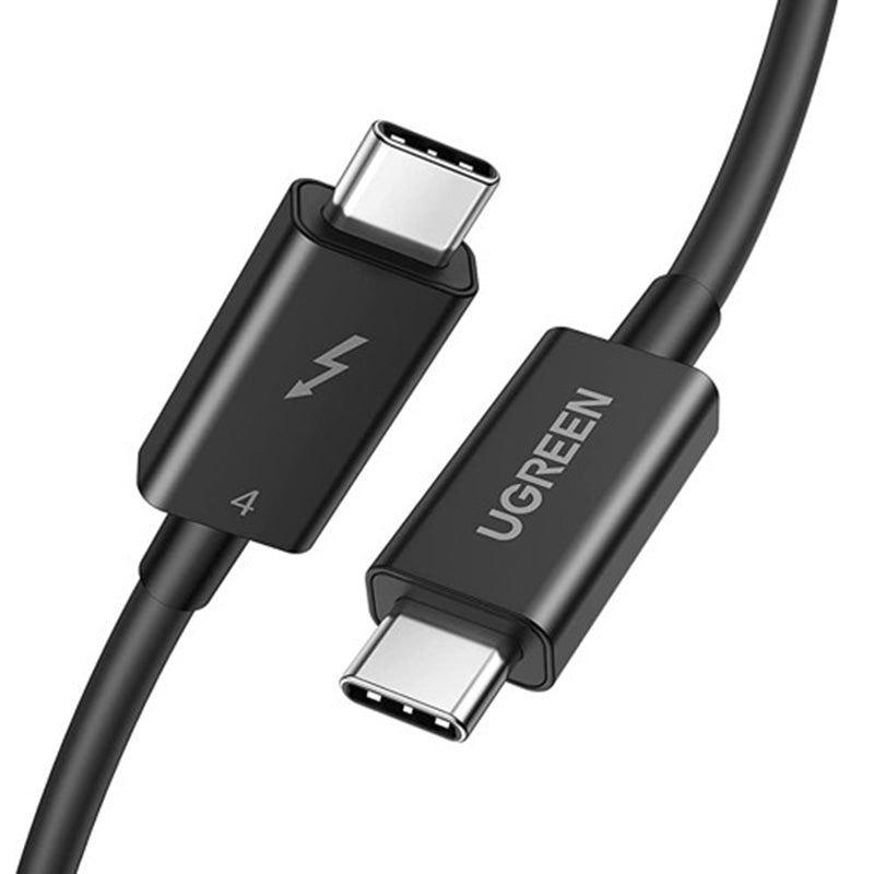 UGREEN USB-C to USB-C Thunderbolt 4 Cable 0.8m (Black) 30389