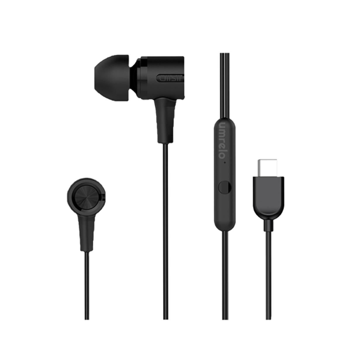 UiiSii U7C Wired In-Ear Headphones with Microphone - Type C